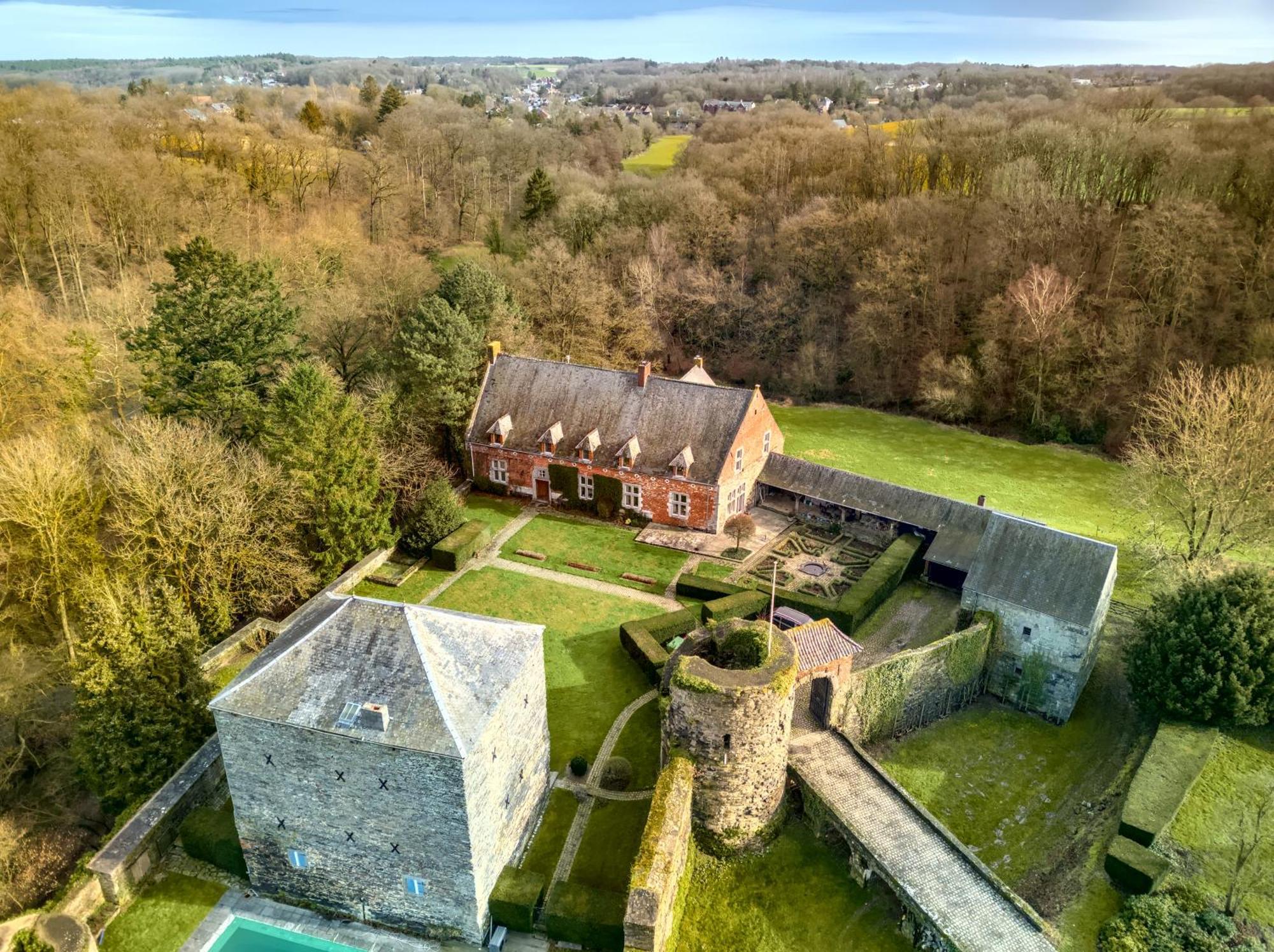 Le Gite Du Chateau - Domaine Des Trois Tilleuls Villers-la-Ville Dış mekan fotoğraf